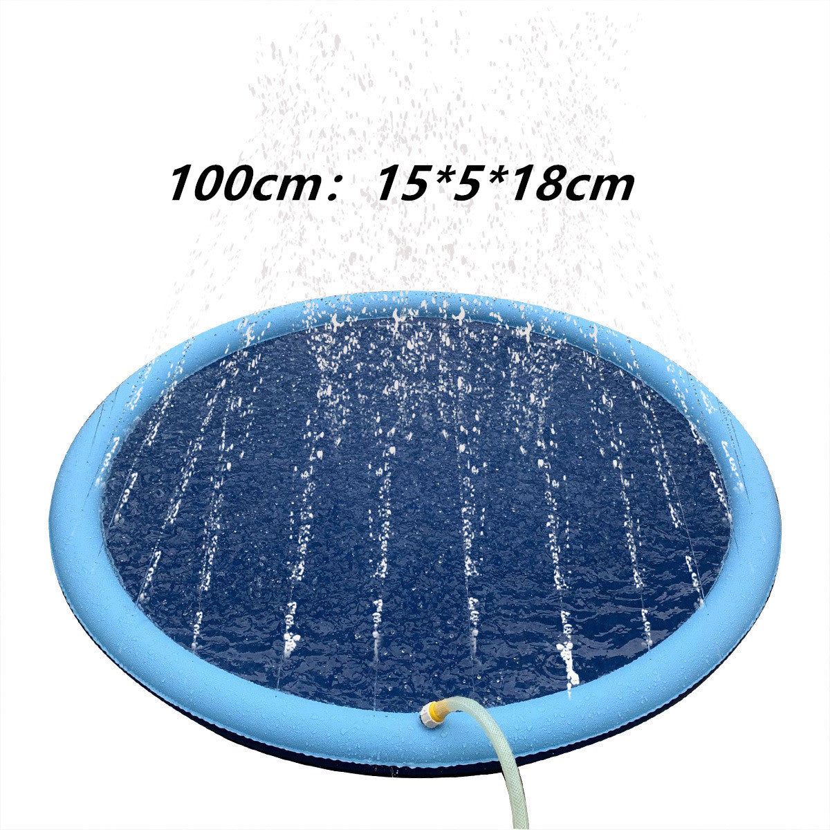 Non-Slip Splash Pad for Kids & Pets | Backyard Sprinkler Play Mat 96cm–2m