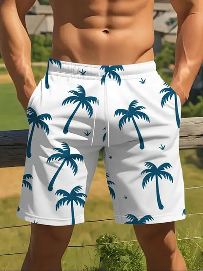 Men's Casual Printed Leisure Shorts