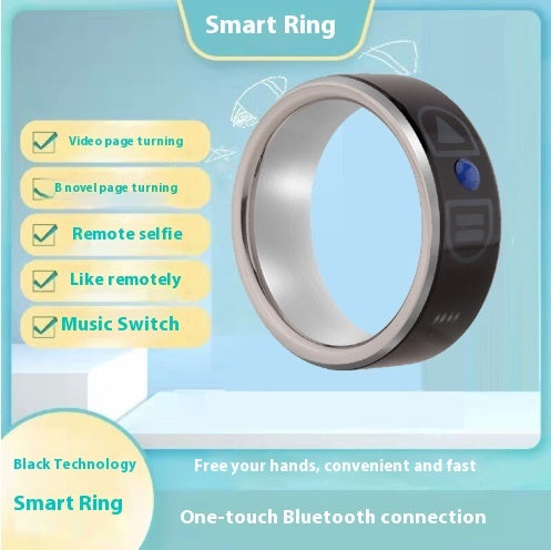 Smart Bluetooth Ring — Wearable Controller for iOS and Android