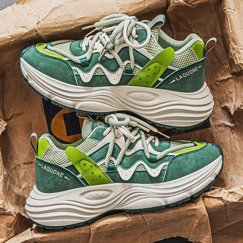 Breathable Thick-Sole Casual Trainers – Chunky Running Shoes | EU 39–44