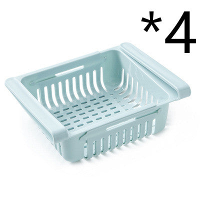 Stretchable Fridge Storage Basket Organiser