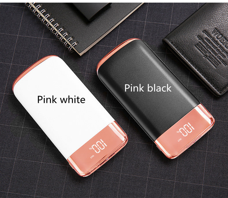 Full Screen Display Power Bank – Large Capacity 10000mAh & 20000mAh 8 Colours