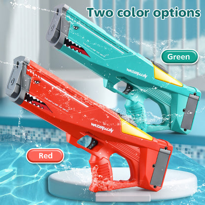 Electric Shark Water Gun | High Pressure Auto Squirt 500ml Kids & Adults