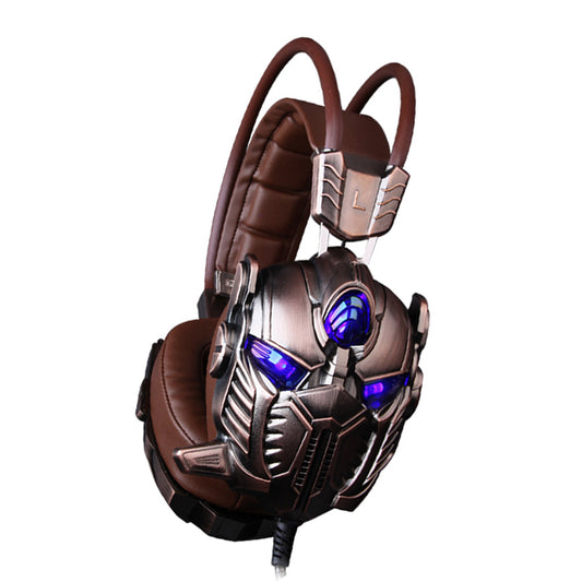 Professional Gaming Headset with Memory Foam & LED Lighting