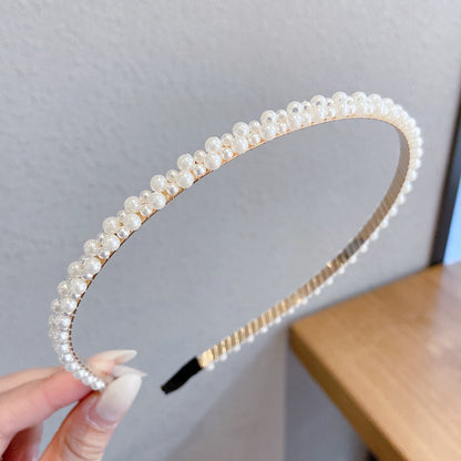 Korean Pearl Headband – 19 Styles | Plated Metal & Pearl