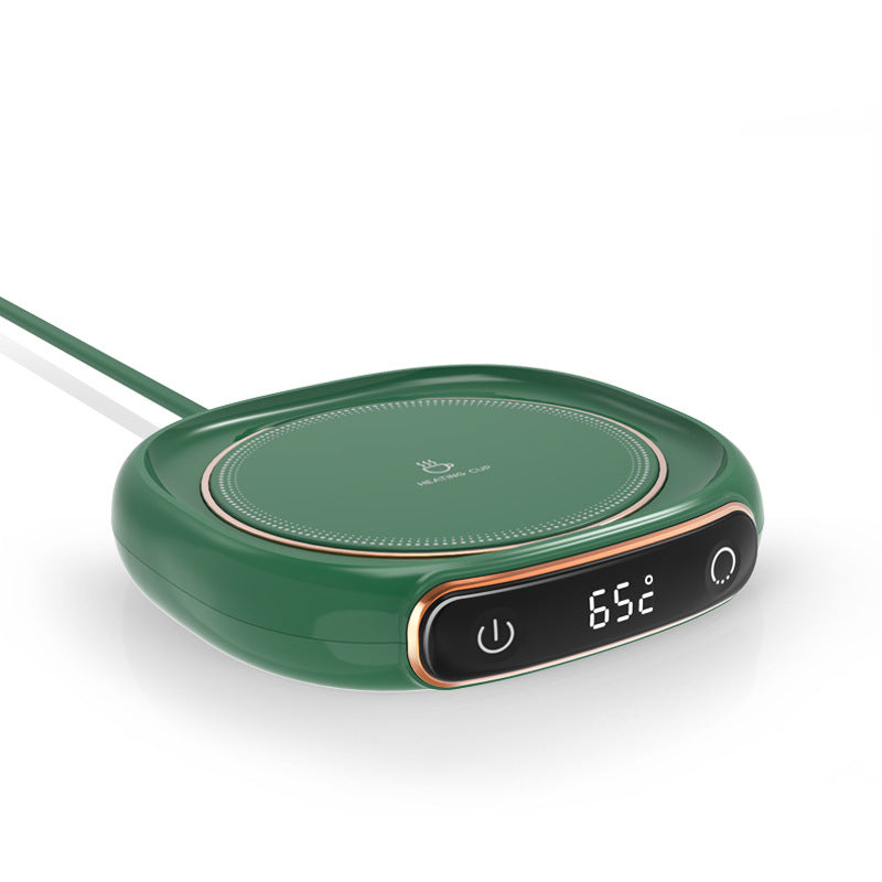 Desktop Mug Warmer Coaster — Smart Heating Pad for Coffee, Tea & Hot Drinks