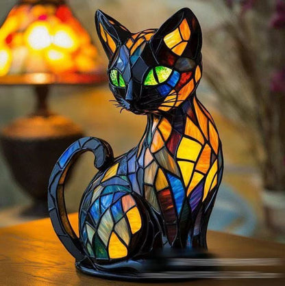 Animal Resin Night Light | Dog, Cat & Owl Designs