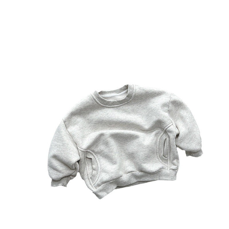 Children's Fleece Pullover Sweatshirt | Warm Kids Top