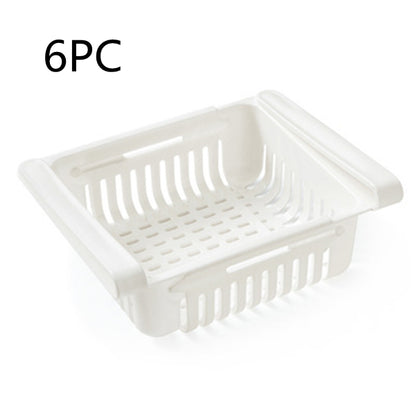 Stretchable Fridge Storage Basket Organiser
