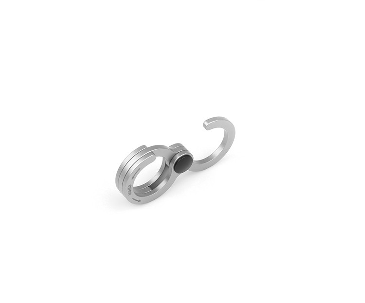 Stainless Steel Figure-8 Carabiner | EDC Clip for Keys & Outdoor Use