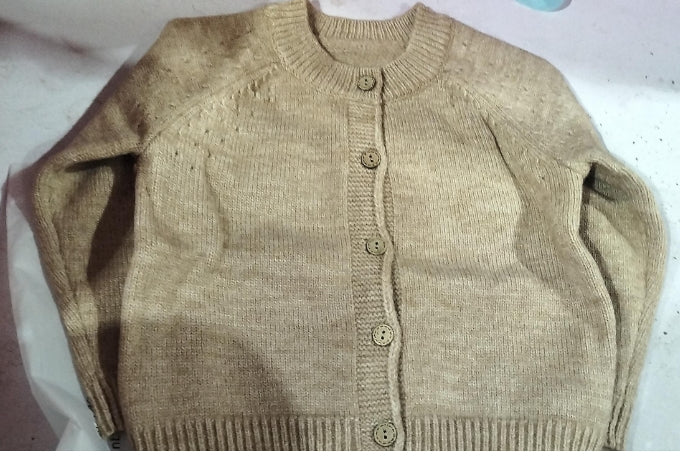 Children's Knitted Cardigan | Soft Cotton Knitwear for Toddlers