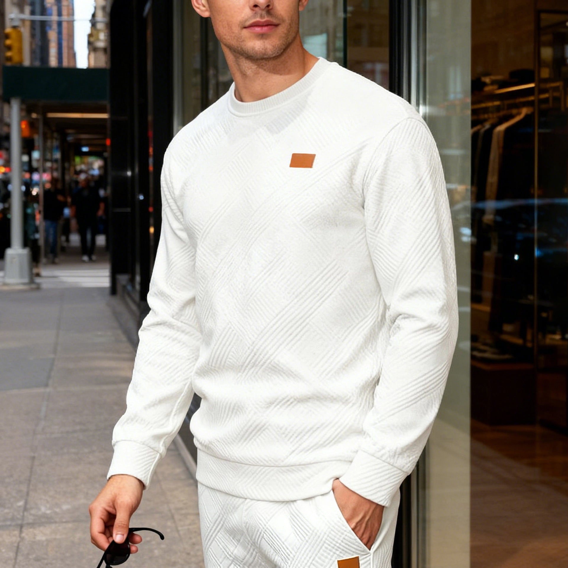 Men's Relaxed Crew Neck Sweatshirt | 8 Colours