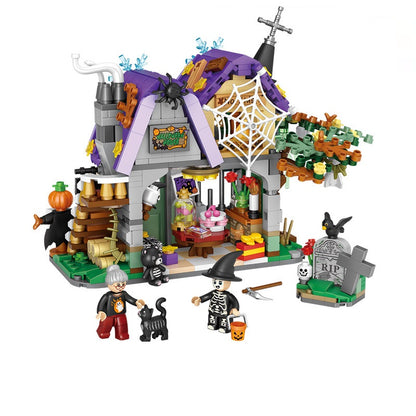 783-Piece Halloween Building Blocks Set