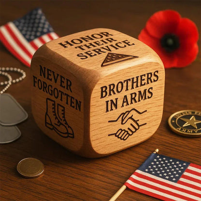 Handmade Wooden Novelty Decision Dice | Themed Gift