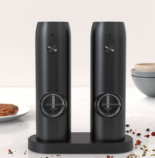 Electric Ceramic Burr Spice Grinder | USB-C Rechargeable | Single & Twin Pack