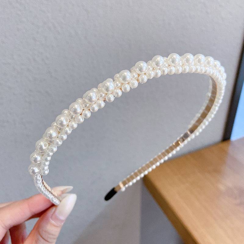 Korean Pearl Headband – 19 Styles | Plated Metal & Pearl
