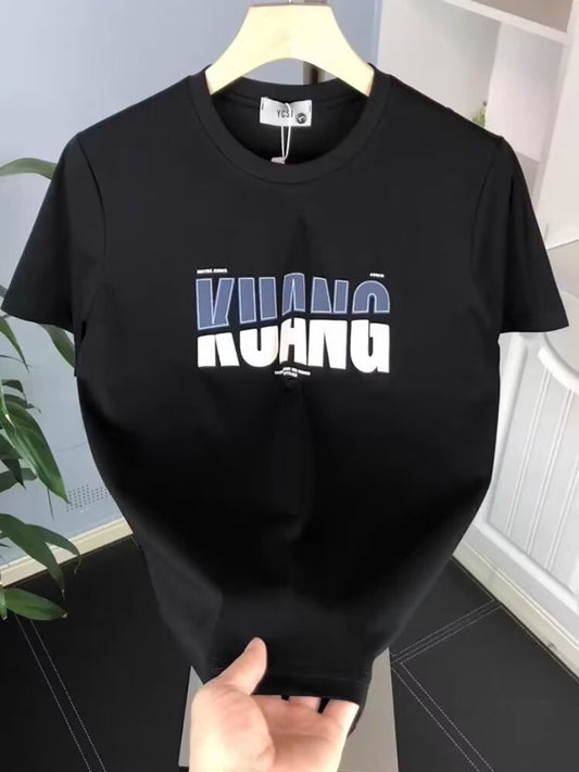 Men's Loose Fit Graphic Cotton T-Shirt S-5XL