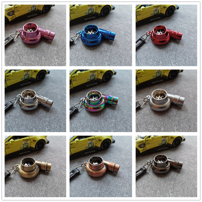 Turbo Whistle Alloy Keychain | Car Charm 12 Colours | JP Collections