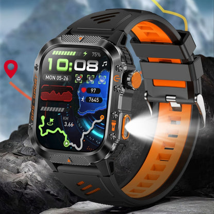 GPS Bluetooth Smartwatch - Outdoor Sports Watch with Heart Rate Monitor
