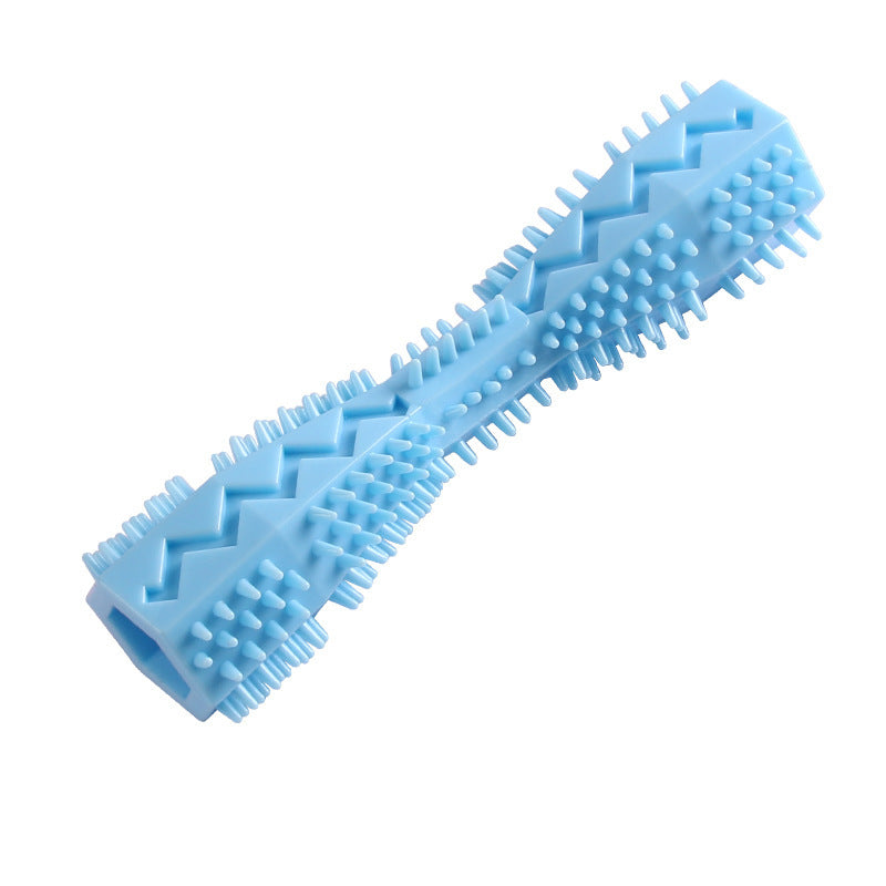 Hexagonal TPR Dog Chew Toy | Teeth Cleaning & Anxiety Relief Molar Ball