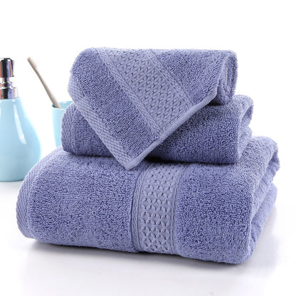 Long-Staple Cotton Towel Set | Absorbent Jacquard Towels | JParker