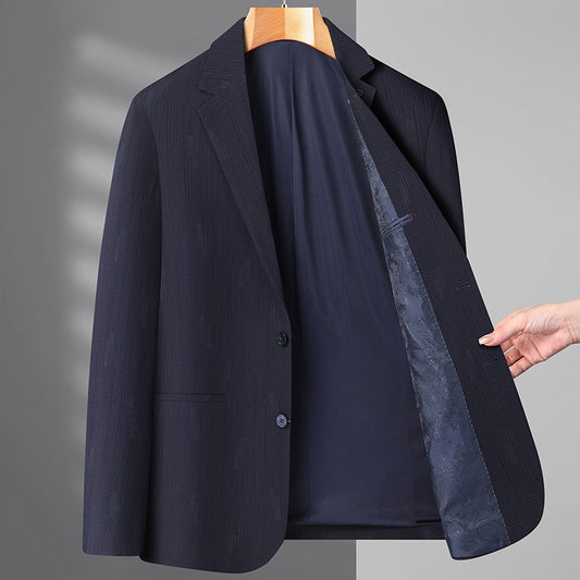 Men's Nylon Blazer – Light Business Casual Jacket | XL–7XL