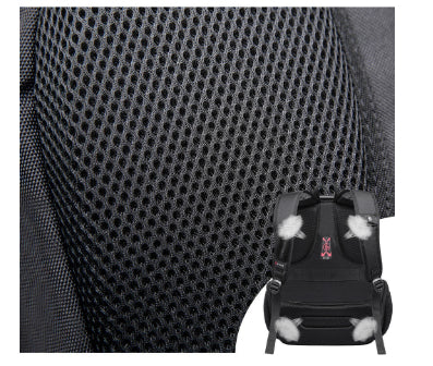 Men's 16 Inch Anti-Theft Laptop Backpack with USB Charging Port