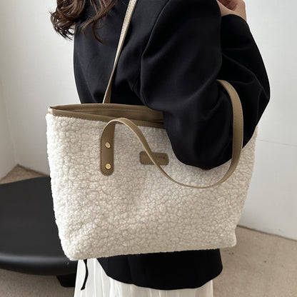 Women's Cotton Bucket Shoulder Bag | Retro Style | 5 Colours
