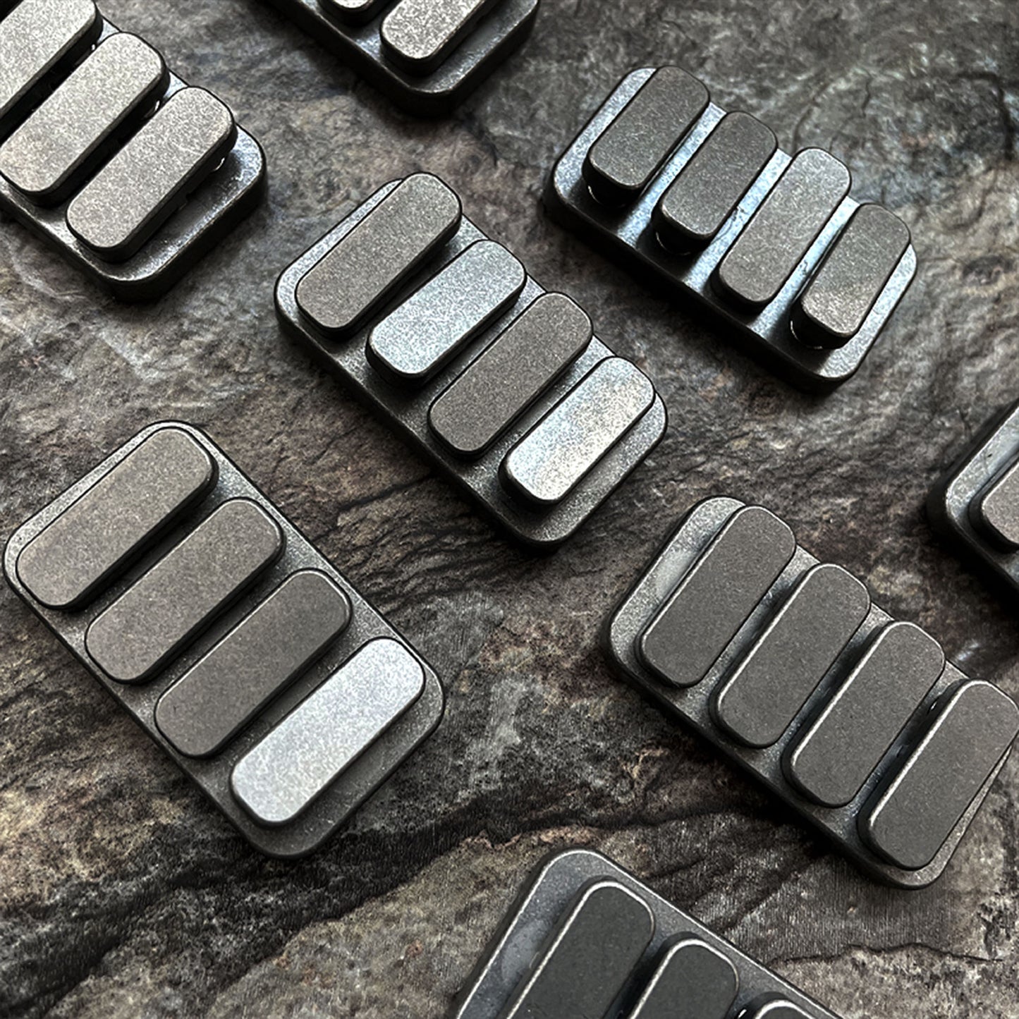 Titanium Alloy Piano Key Slider Fidget Toy | Premium EDC Stress Relief