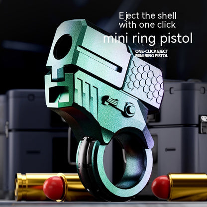 Zinc Alloy Shell-Ejecting Toy Gun with Bullets