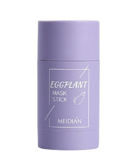 Solid Clay Face Mask Stick | Green Tea & Eggplant Formulas