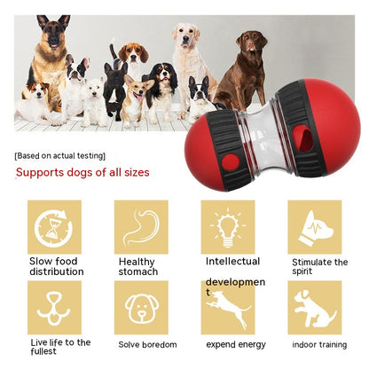 Treat-Dispensing Dog Tumbler Toy | Adjustable Puzzle Feeder for Dogs