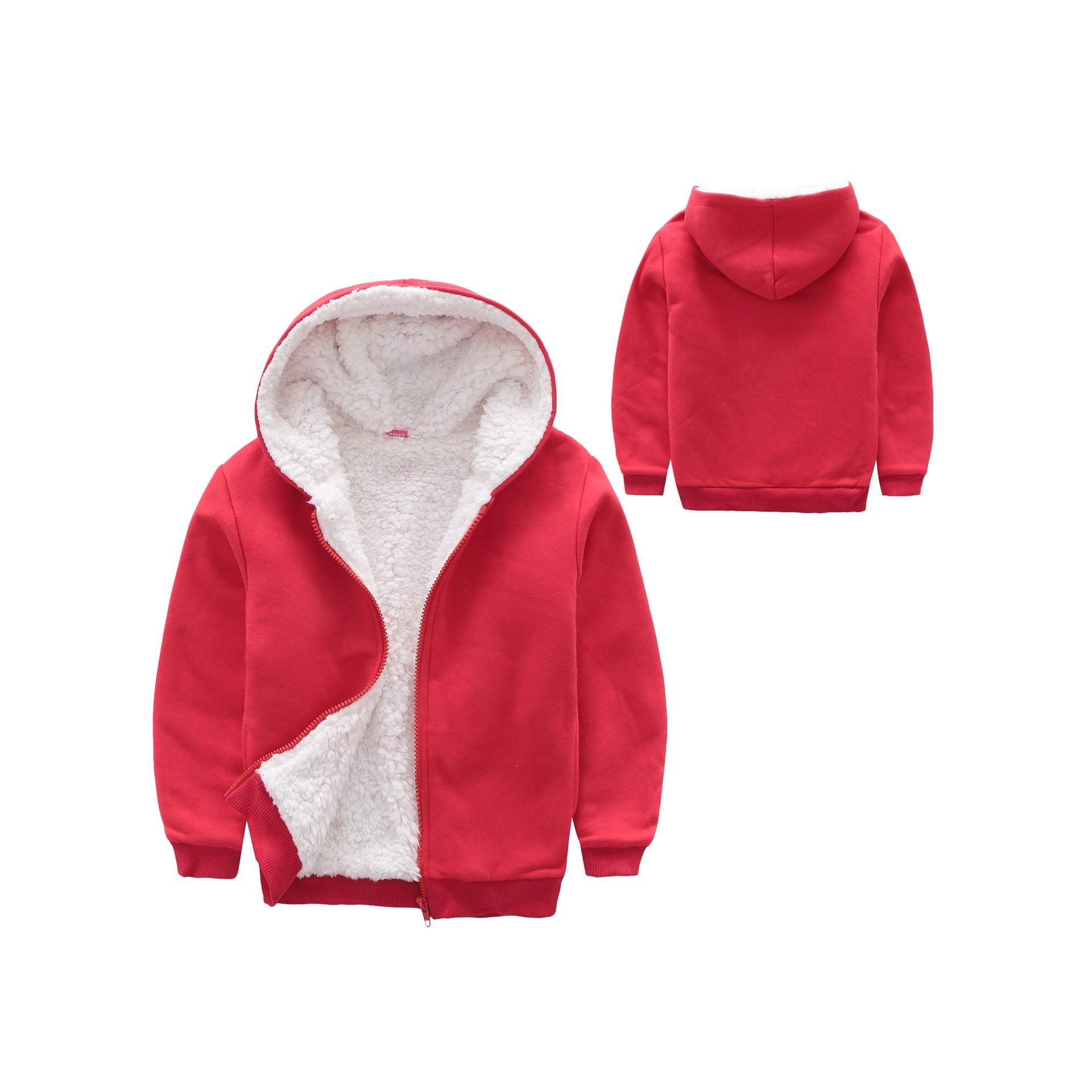 Kids Fleece Hooded Sweatshirt – Thick Cotton Hoodie