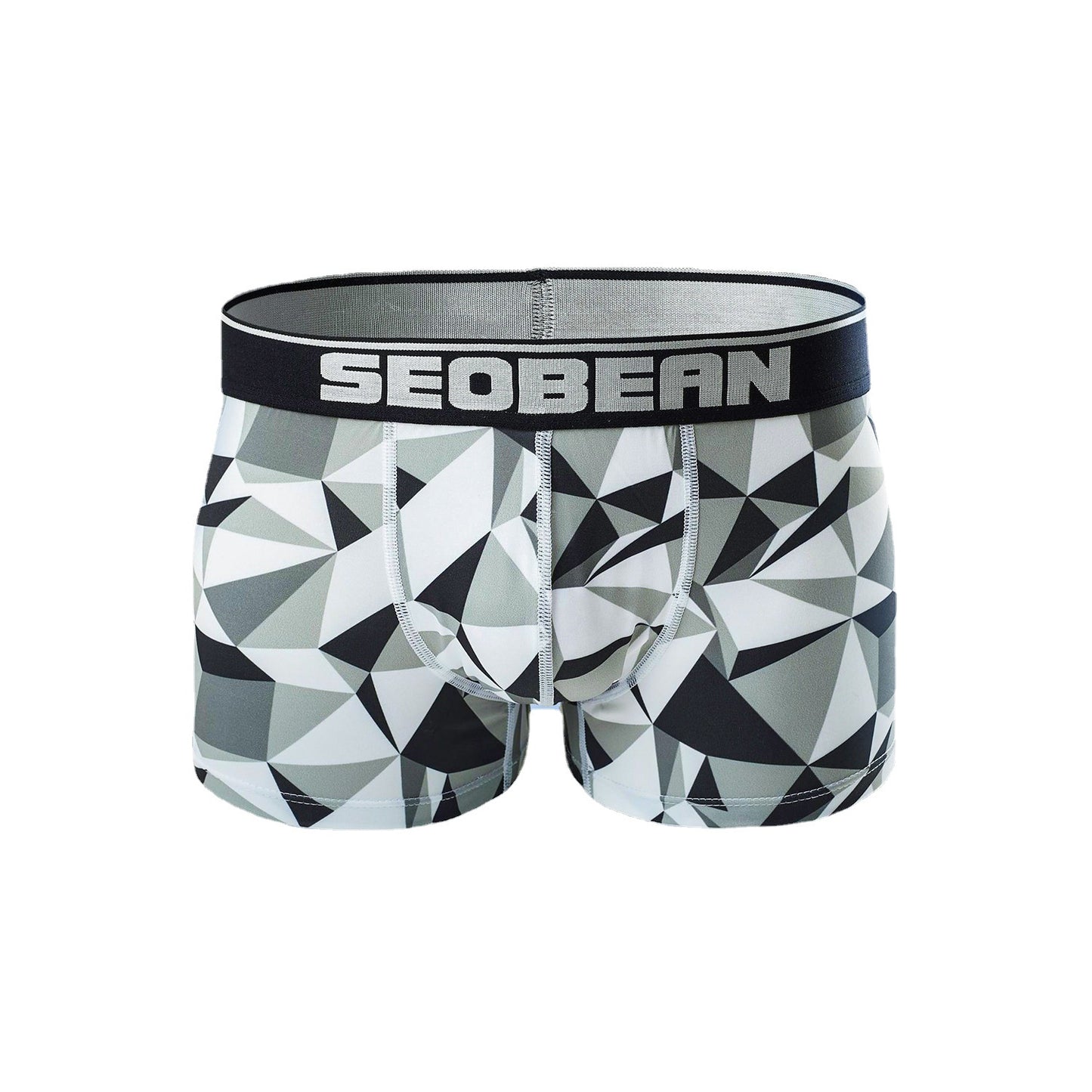 Men's Geometric Print Breathable Boxer Shorts