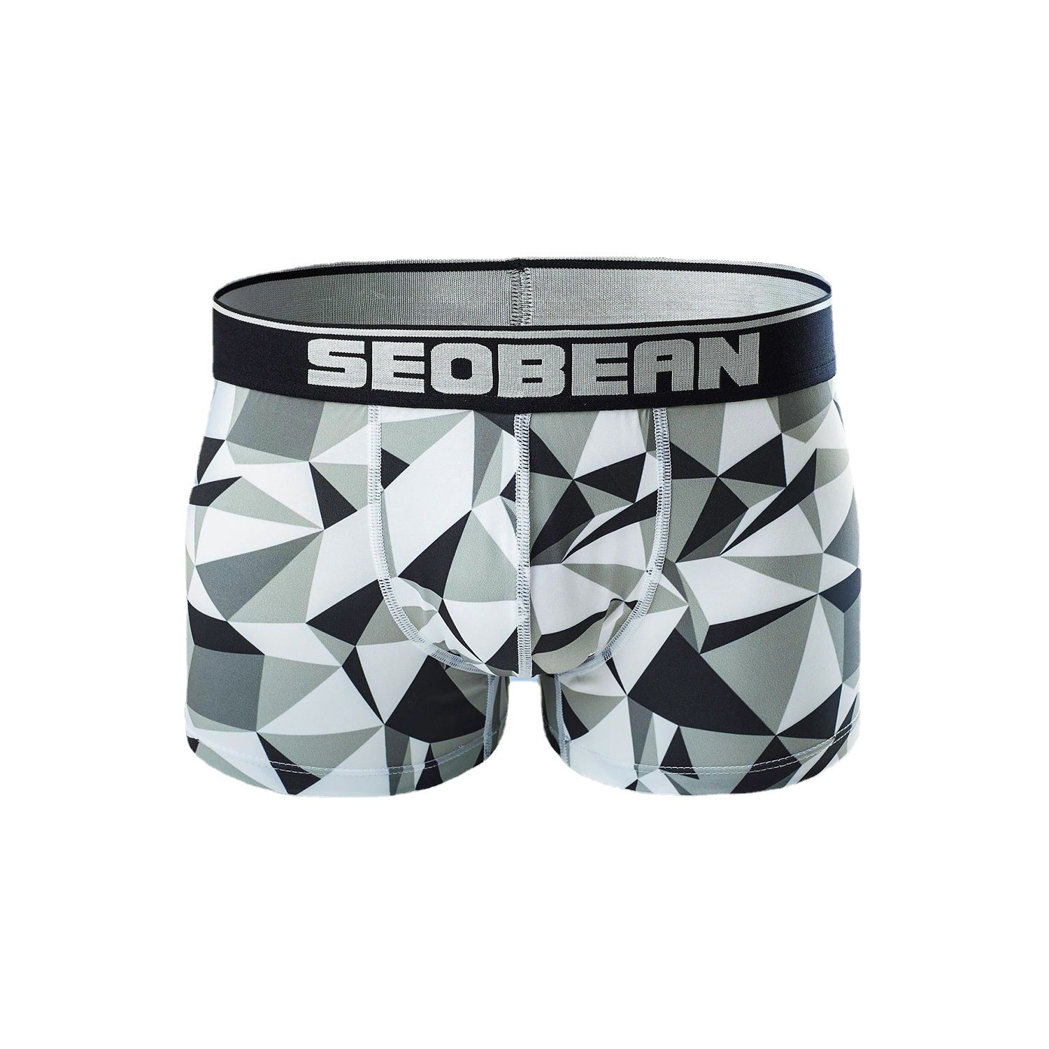 Men's Geometric Print Breathable Boxer Shorts