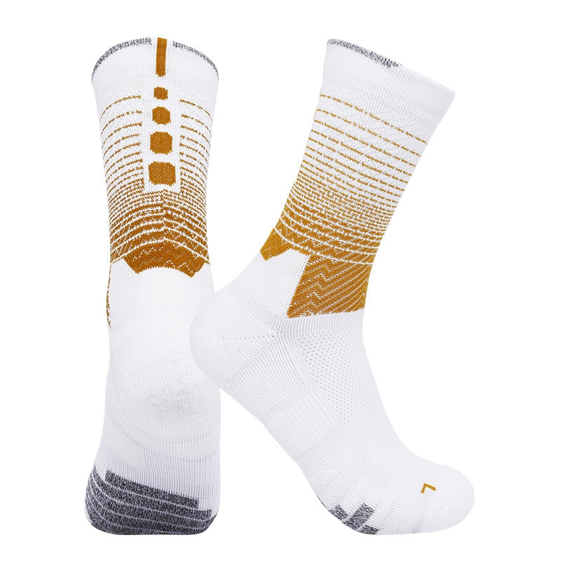 Men's Gradient Sports Socks | Quick-Dry Anti-Slip | Cycling & Running
