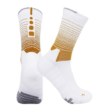 Men's Gradient Sports Socks | Quick-Dry Anti-Slip | Cycling & Running