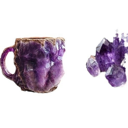400ml Mineral Crystal-Effect Resin Coffee Mug