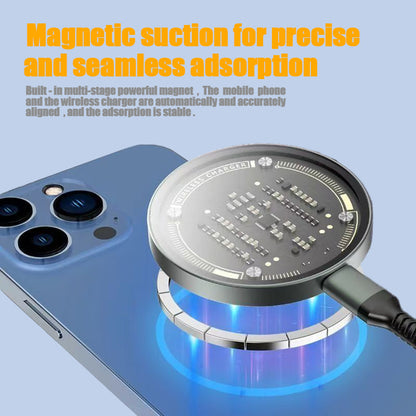 Qi2 Magnetic Wireless Fast Charger 15W for iPhone