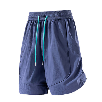 Men's Ice Silk Cooling Sports Shorts | Stretch Cropped S-3XL