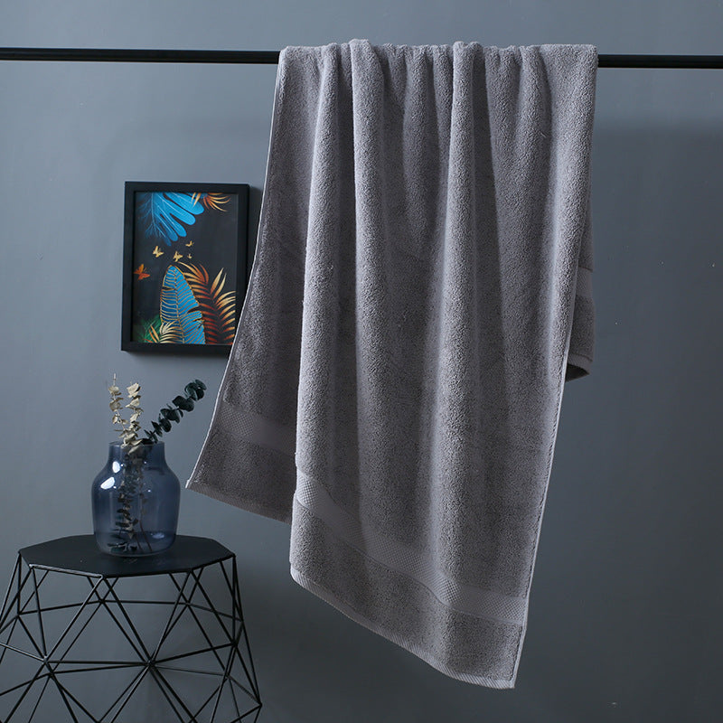 Premium Long-Staple Cotton Bath Towel | Thick Jacquard | 80×160cm