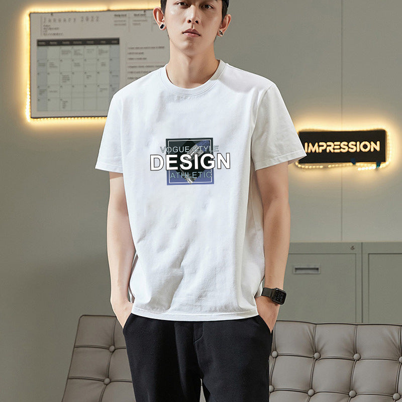 Men's Pure Cotton Graphic T-Shirt | 7 Designs M-4XL