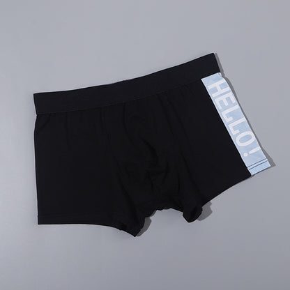 Men's Modal Boxer Briefs – Antibacterial Quick-Dry Mid-Waist 7 Colours