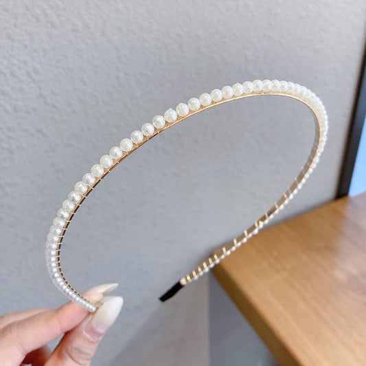 Korean Pearl Headband – 19 Styles | Plated Metal & Pearl