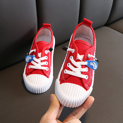 Children's Canvas Shoes | Breathable Non-Slip | Sizes 21-25
