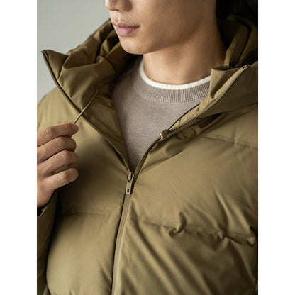 Men's Hooded Duck Down Jacket | Windproof Waterproof Winter Coat – JParker Collections