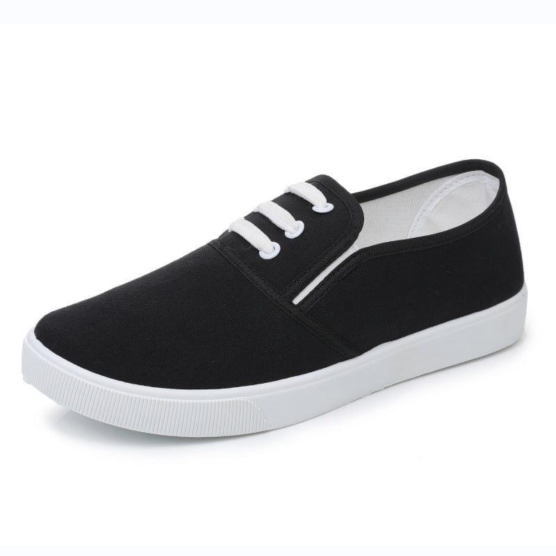 Women's Canvas Slip-On Flat Shoes – Full & Half Slipper Styles