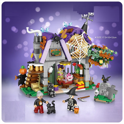 783-Piece Halloween Building Blocks Set