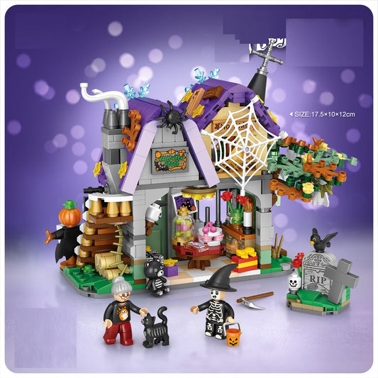783-Piece Halloween Building Blocks Set