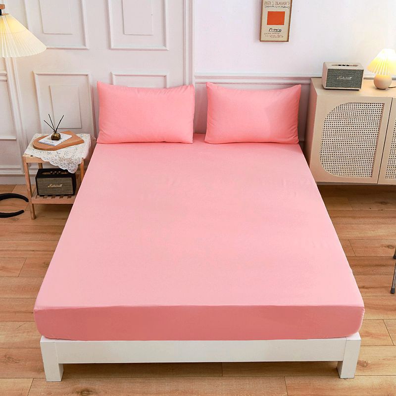 Polyester Fitted Sheet & Pillowcase | 15 Colours